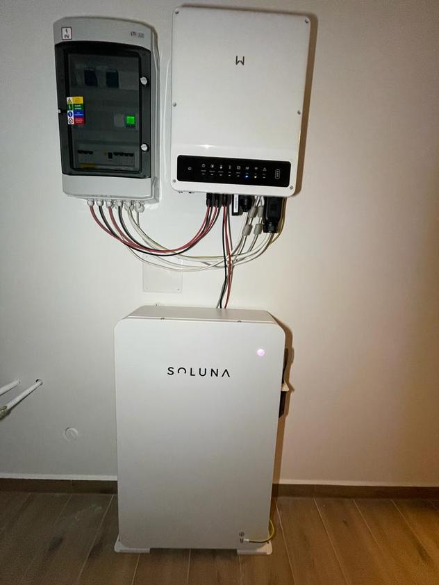 Bateria Soluna 10 kw